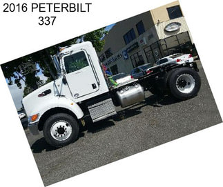 2016 PETERBILT 337