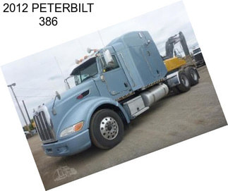 2012 PETERBILT 386