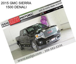 2015 GMC SIERRA 1500 DENALI