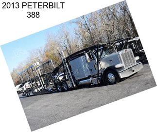 2013 PETERBILT 388