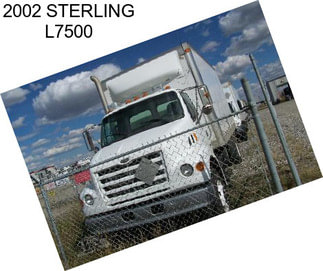 2002 STERLING L7500