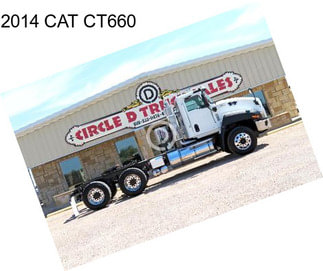 2014 CAT CT660