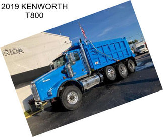 2019 KENWORTH T800