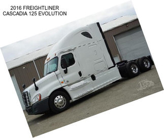 2016 FREIGHTLINER CASCADIA 125 EVOLUTION