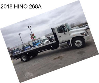 2018 HINO 268A