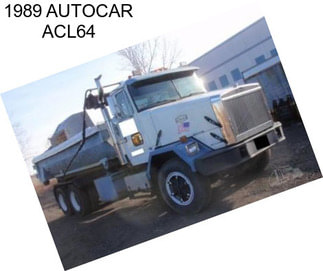 1989 AUTOCAR ACL64