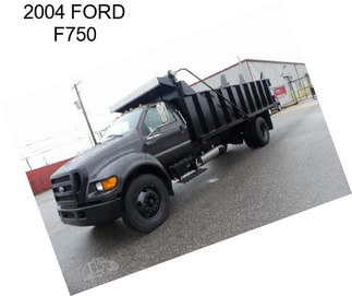 2004 FORD F750