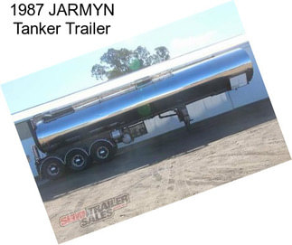 1987 JARMYN Tanker Trailer