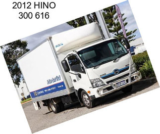 2012 HINO 300 616