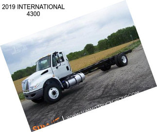 2019 INTERNATIONAL 4300