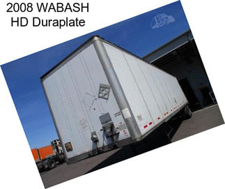 2008 WABASH HD Duraplate