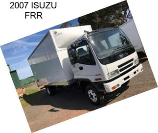 2007 ISUZU FRR