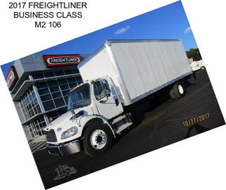 2017 FREIGHTLINER BUSINESS CLASS M2 106