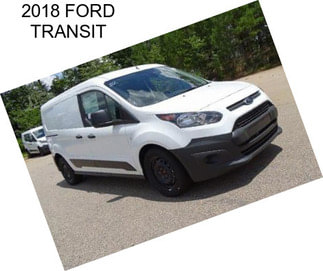 2018 FORD TRANSIT