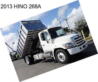 2013 HINO 268A