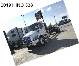 2019 HINO 338