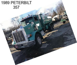 1989 PETERBILT 357