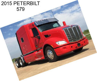 2015 PETERBILT 579