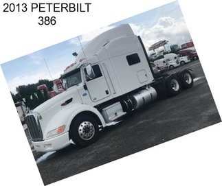 2013 PETERBILT 386