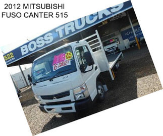 2012 MITSUBISHI FUSO CANTER 515