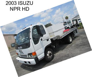 2003 ISUZU NPR HD