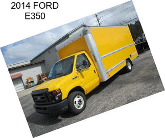 2014 FORD E350