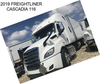 2019 FREIGHTLINER CASCADIA 116