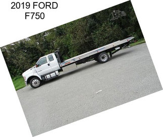 2019 FORD F750