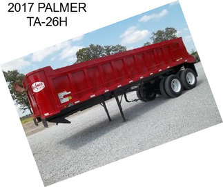 2017 PALMER TA-26H