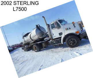 2002 STERLING L7500