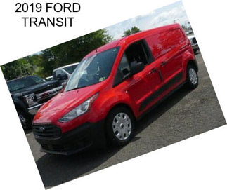 2019 FORD TRANSIT