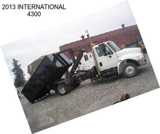 2013 INTERNATIONAL 4300