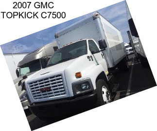 2007 GMC TOPKICK C7500