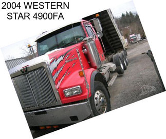 2004 WESTERN STAR 4900FA