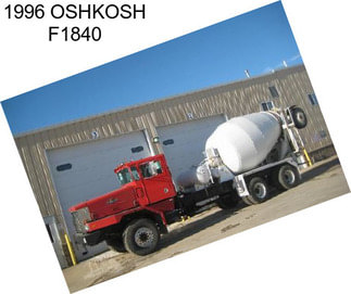 1996 OSHKOSH F1840