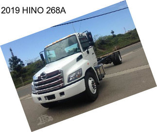 2019 HINO 268A