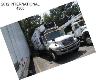 2012 INTERNATIONAL 4300