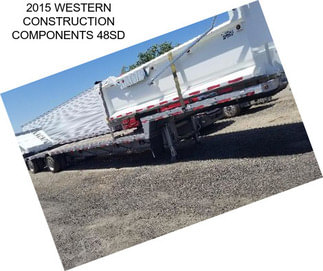 2015 WESTERN CONSTRUCTION COMPONENTS 48SD
