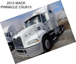 2013 MACK PINNACLE CXU613