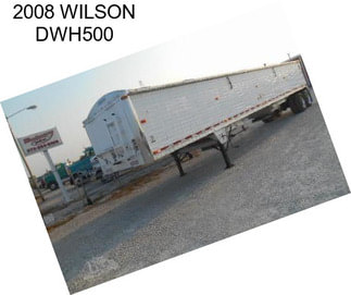 2008 WILSON DWH500