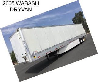 2005 WABASH DRYVAN