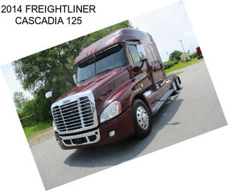 2014 FREIGHTLINER CASCADIA 125