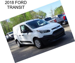 2018 FORD TRANSIT