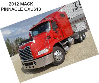 2012 MACK PINNACLE CXU613