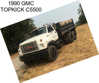 1990 GMC TOPKICK C5500