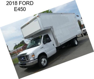 2018 FORD E450