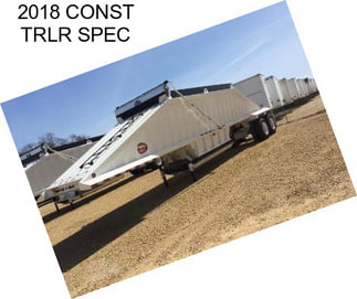 2018 CONST TRLR SPEC