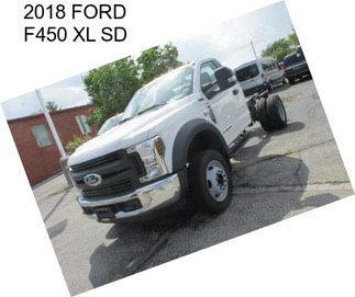 2018 FORD F450 XL SD