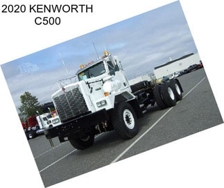 2020 KENWORTH C500