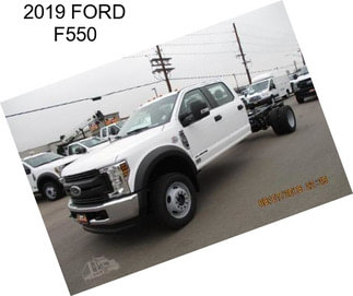 2019 FORD F550